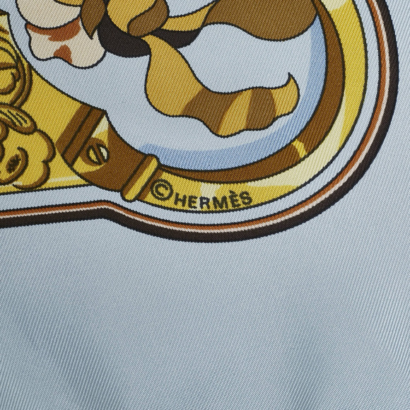 Pre-Loved Hermes Printed Silk Scarf - Picture 3 of 5